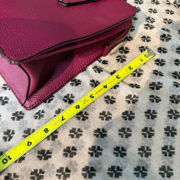 KATE SPADE New York Berry Pebbled Leather Satchel/Crossbody with Gold Hardware - Picture 10 of 15